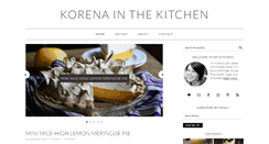 Desktop Screenshot of korenainthekitchen.com